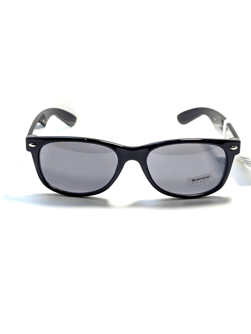 Icon Eyewear 3217 Sunglasses Retro Classic Style Square Black Frames Dark Lenses